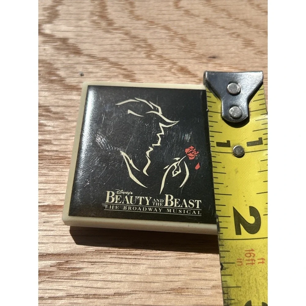 Beauty And‎ The Beast Musical NYC Refrigerator Magnet 2x2 Painting The Town